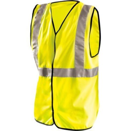 OCCUNOMIX OccuNomix Economy Single Band Vest, Class 2, Hi-Vis Yellow 4XL, LUX-SSG-Y4X LUX-SSG-Y4X